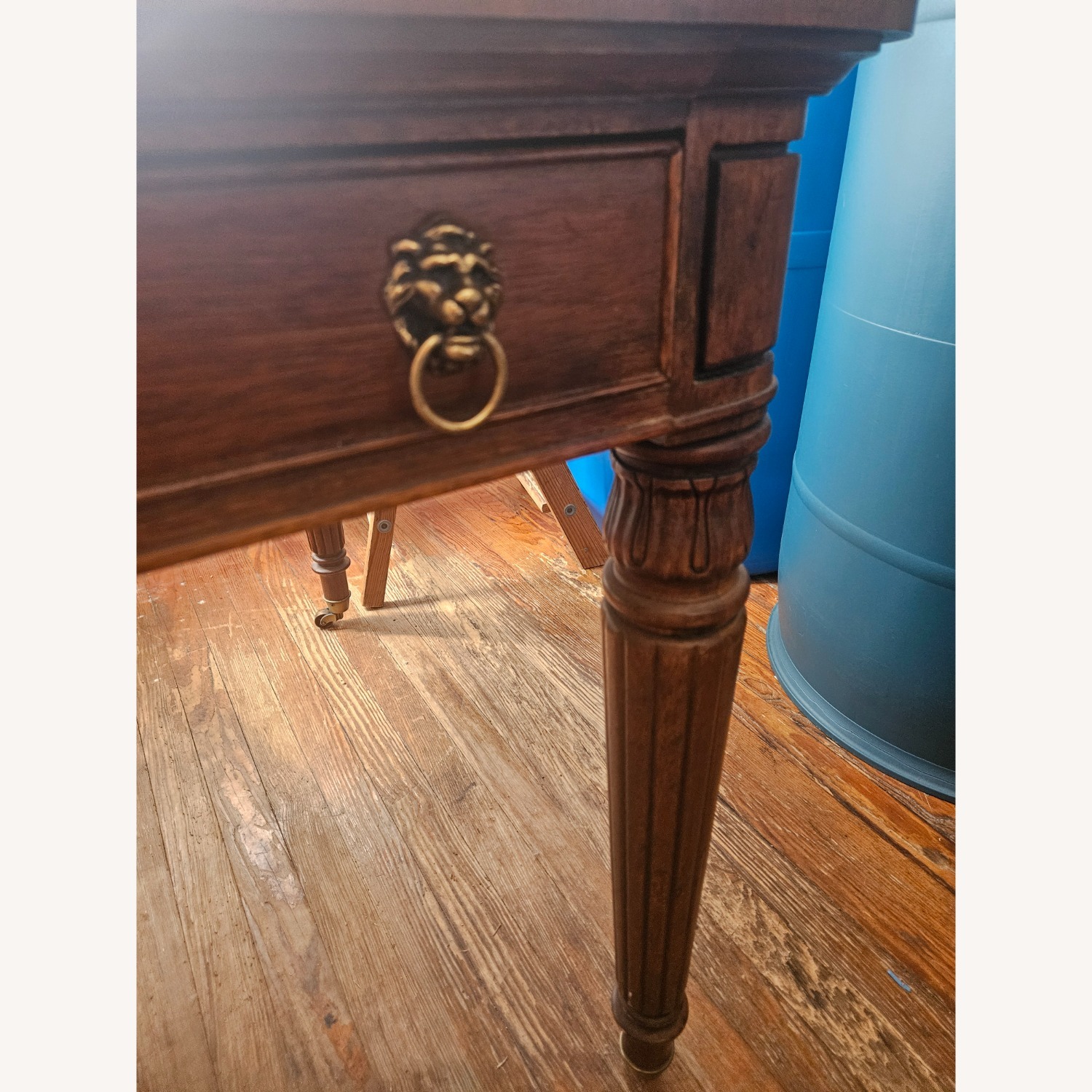 Dark Brown Desk - image-1