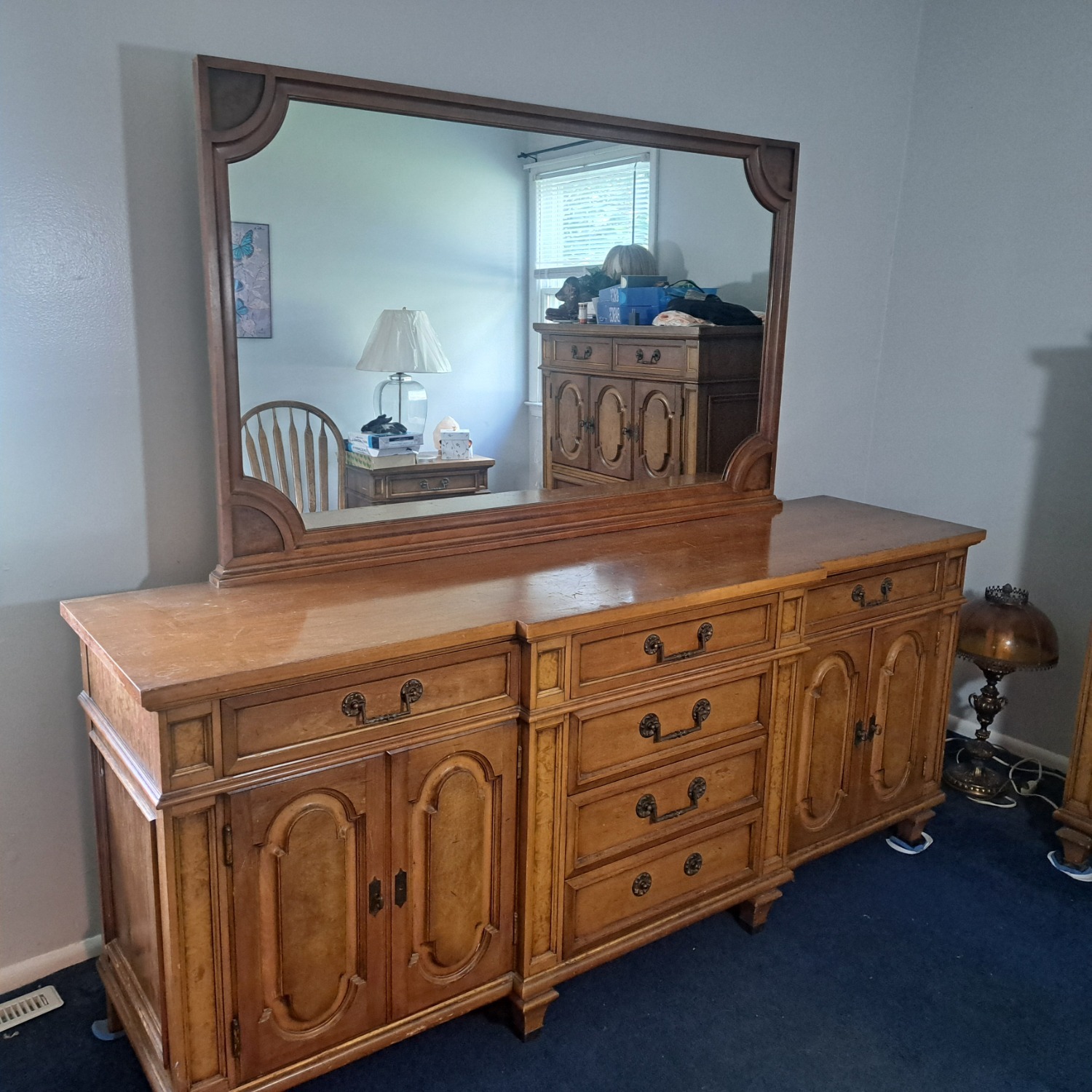 Light Brown Dresser - image-2