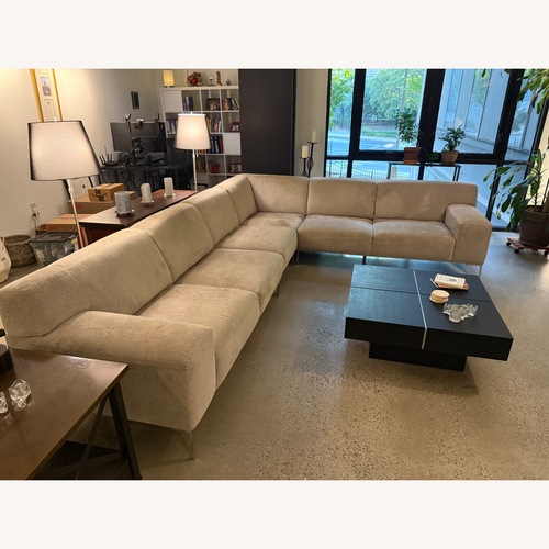 Used Light Gray Fabric 3+ Piece Sectional for sale on AptDeco