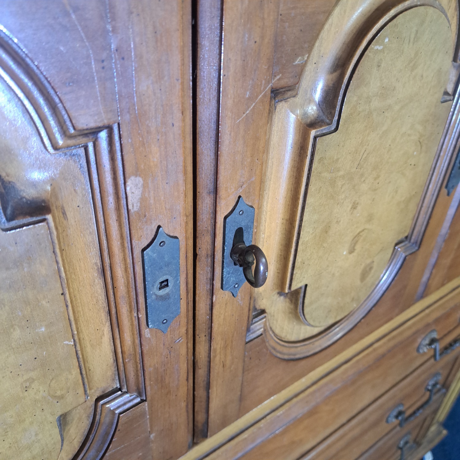 Light Brown Armoire - image-3