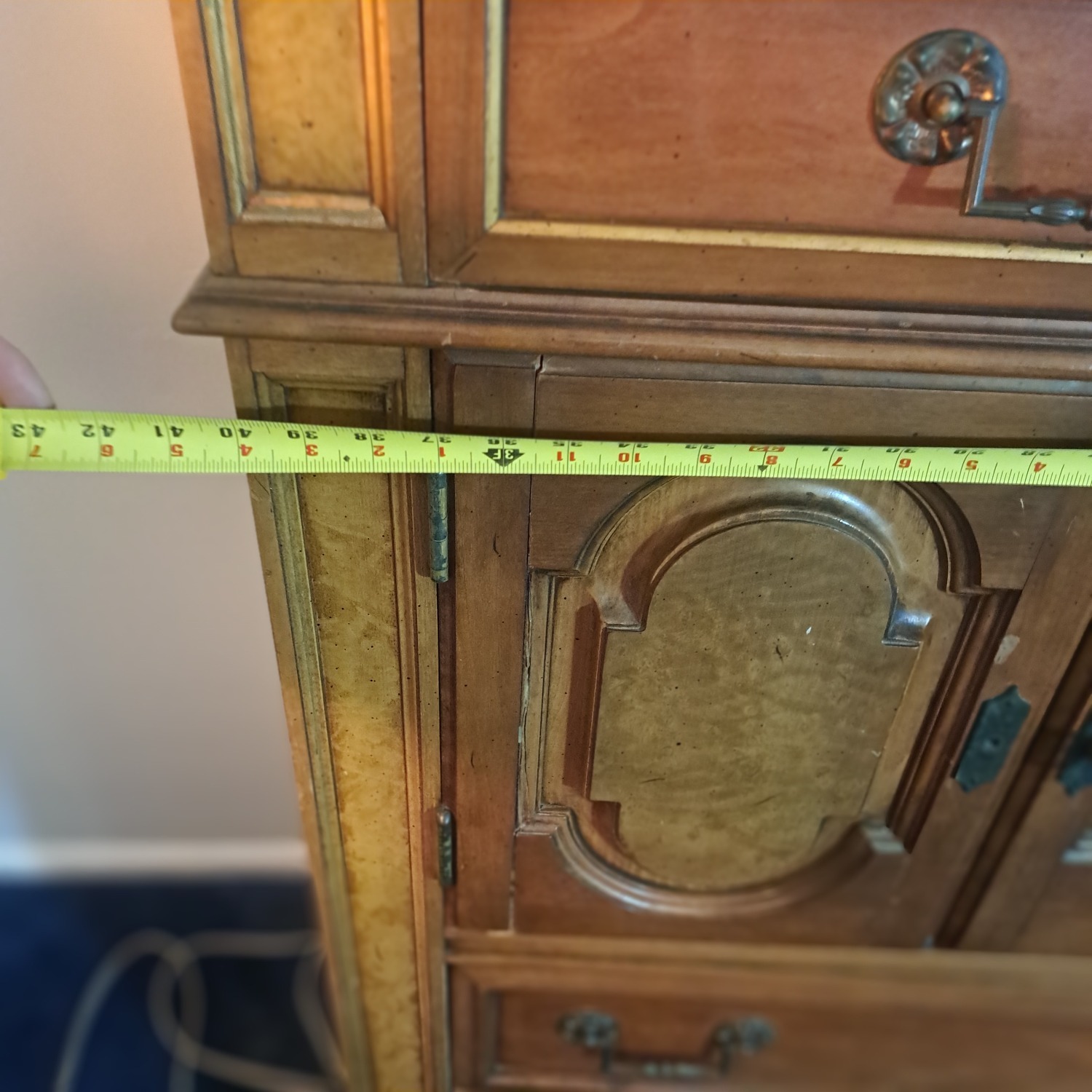 Light Brown Armoire - image-12