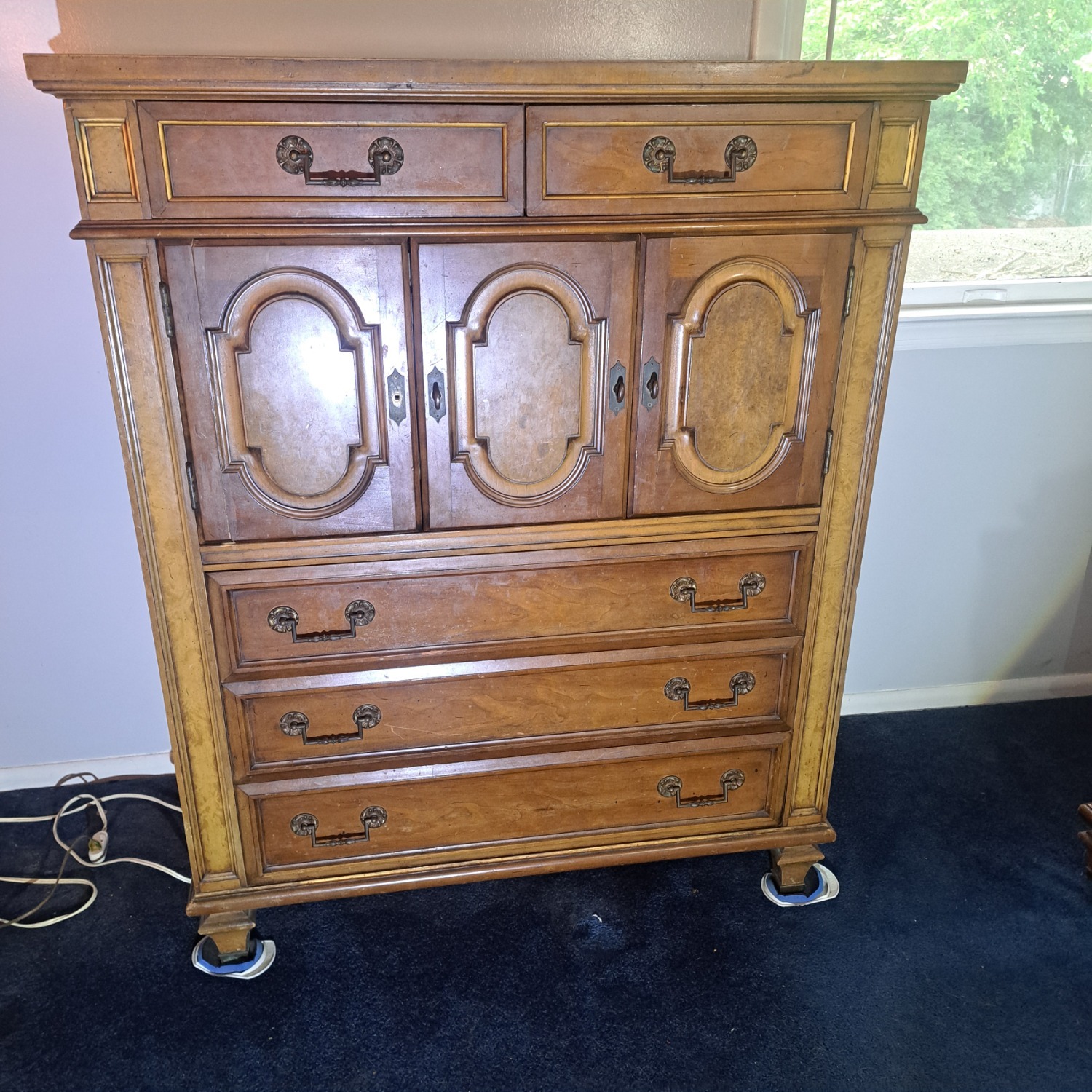 Light Brown Armoire - image-1