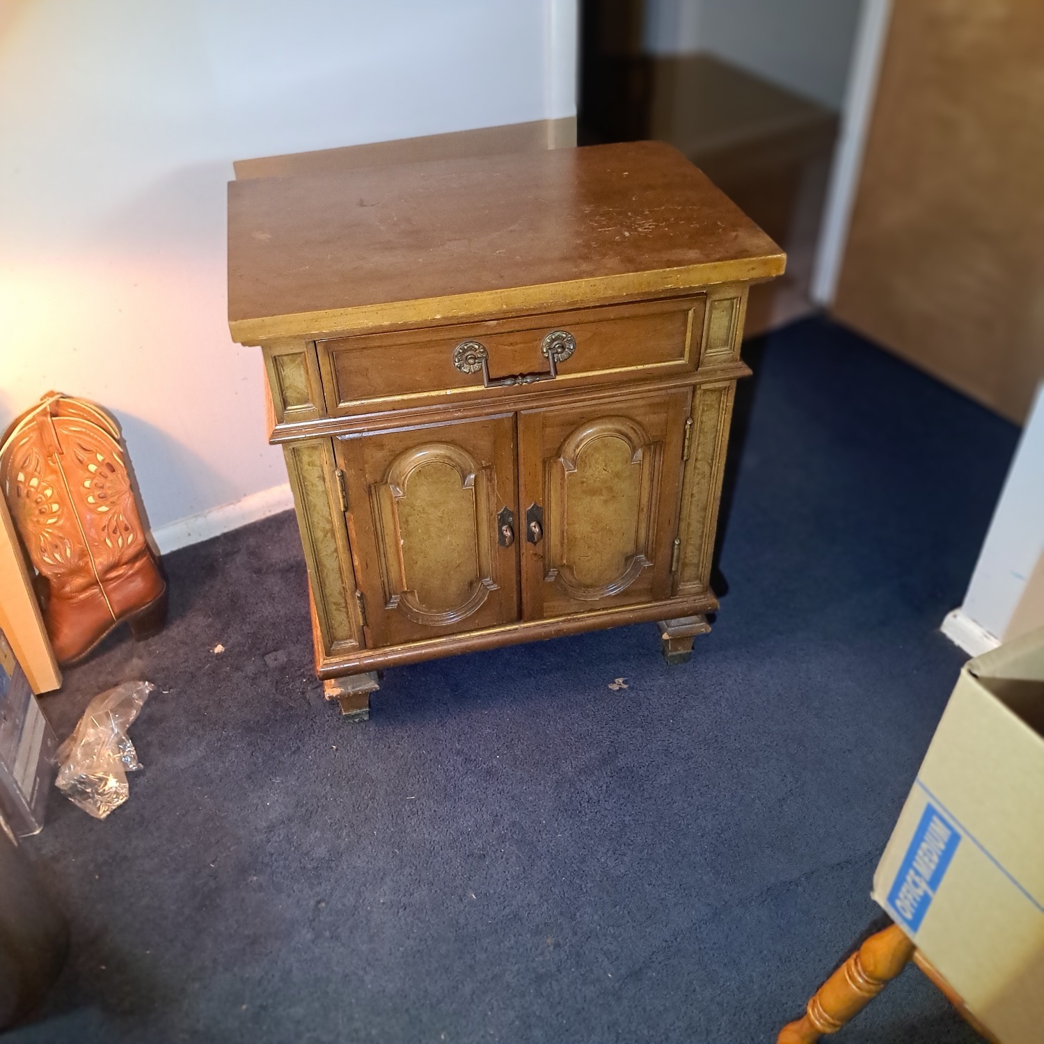 Light Brown Nightstands - image-1
