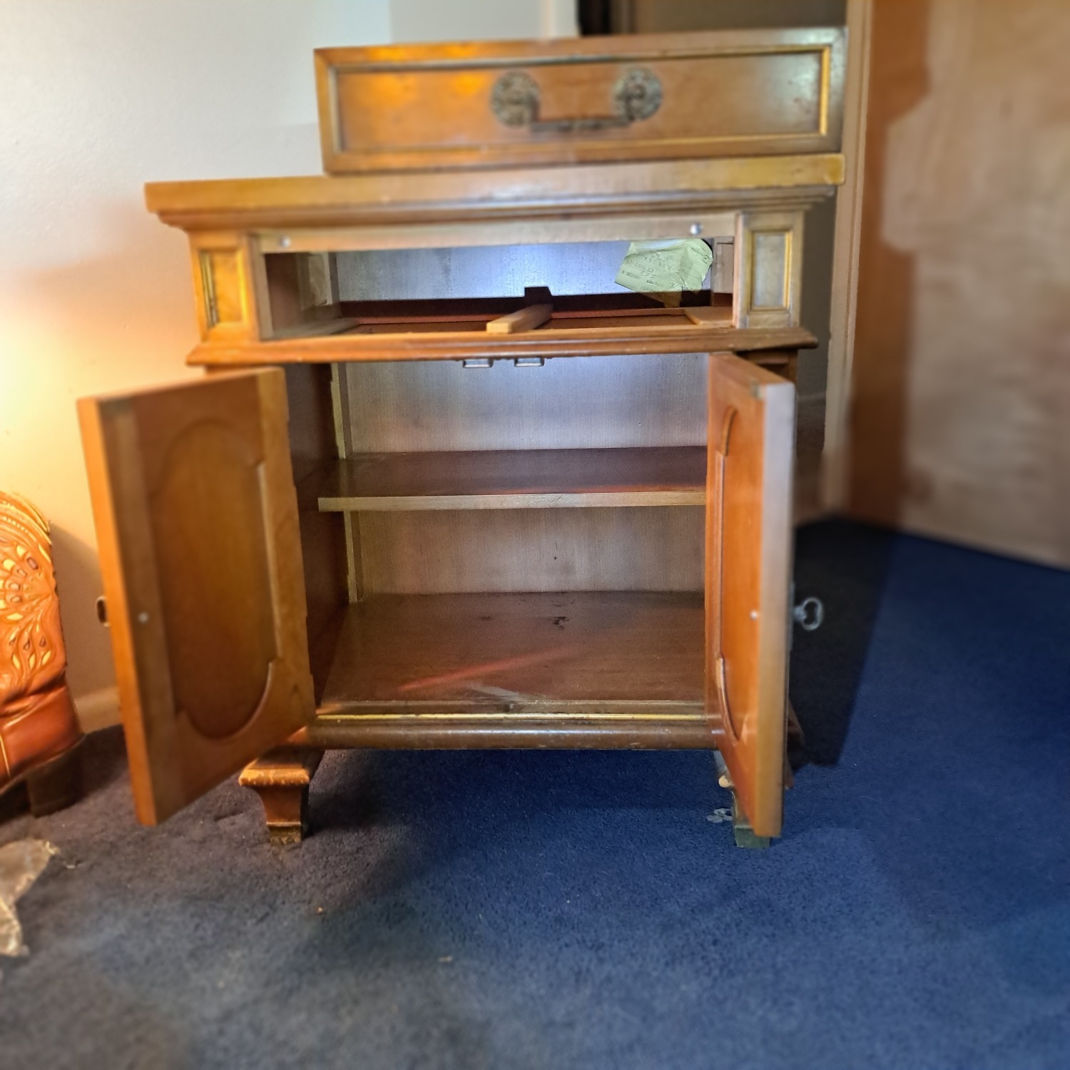 Light Brown Nightstands - image-5