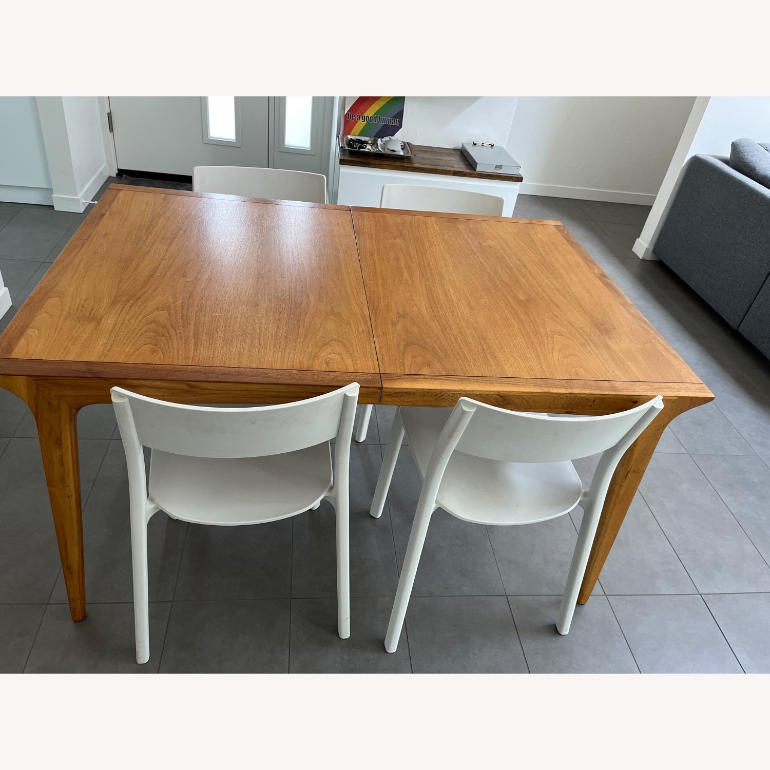 Drexel Profile Walnut Dining Table - image-1