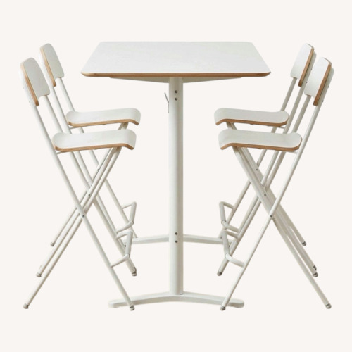 Used IKEA Billsta/franklin White Dining Sets for sale on AptDeco