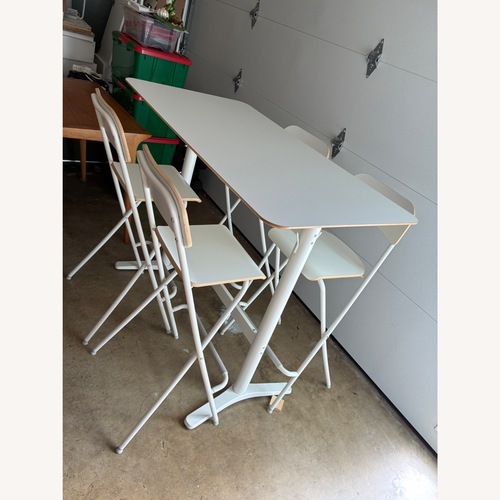 Used IKEA Billsta/franklin White Dining Sets for sale on AptDeco