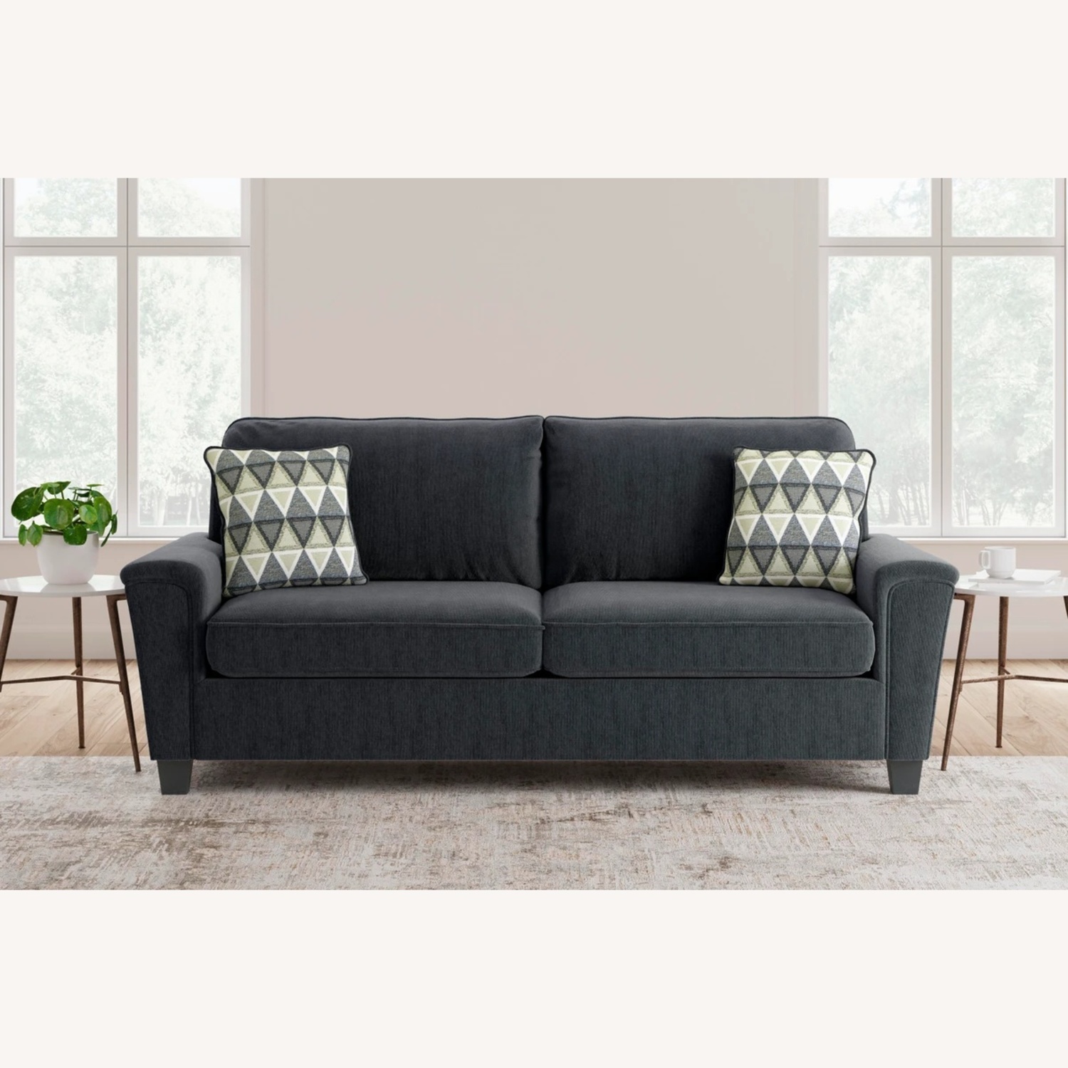 Ashley Furniture Abinger Dark Gray Sleeper Sofa - image-7