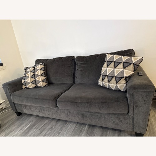 Used Ashley Furniture Abinger Dark Gray Sleeper Sofa for sale on AptDeco
