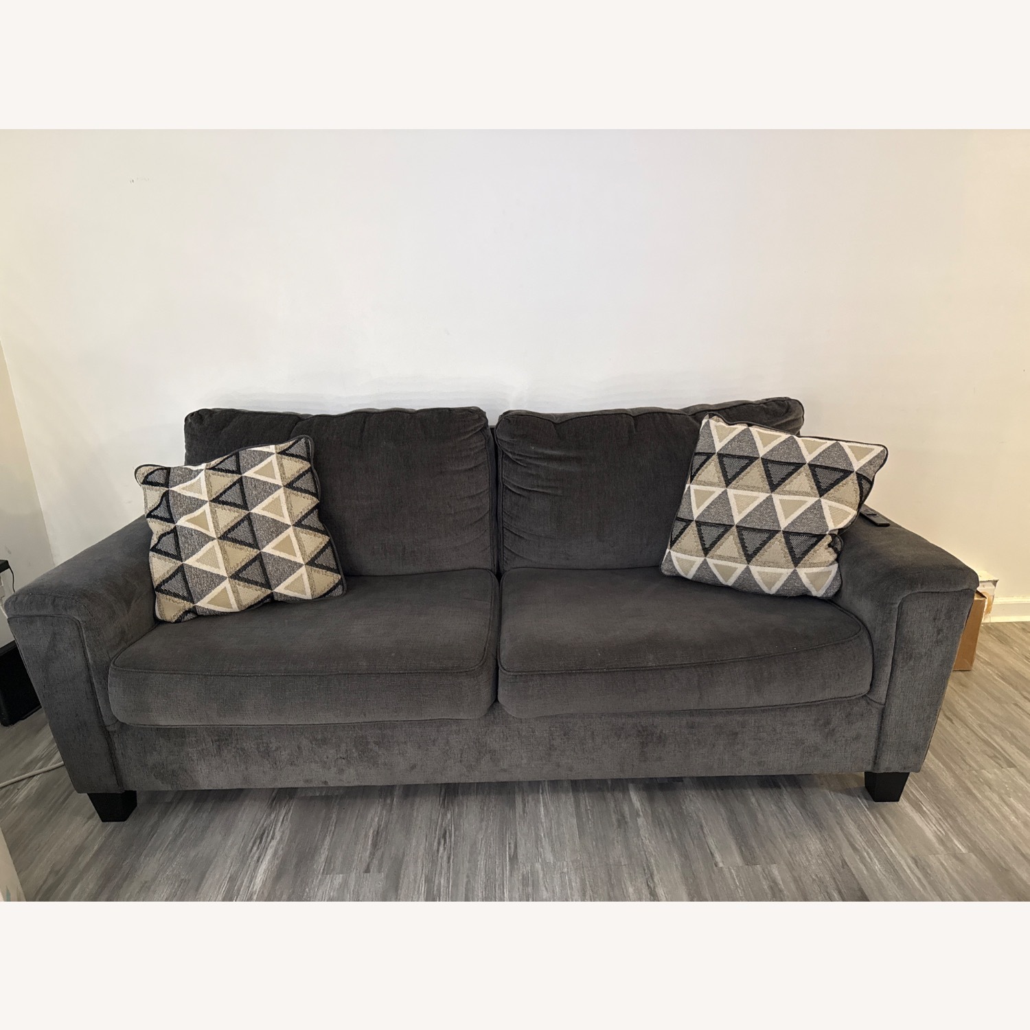 Ashley Furniture Abinger Dark Gray Sleeper Sofa - image-2