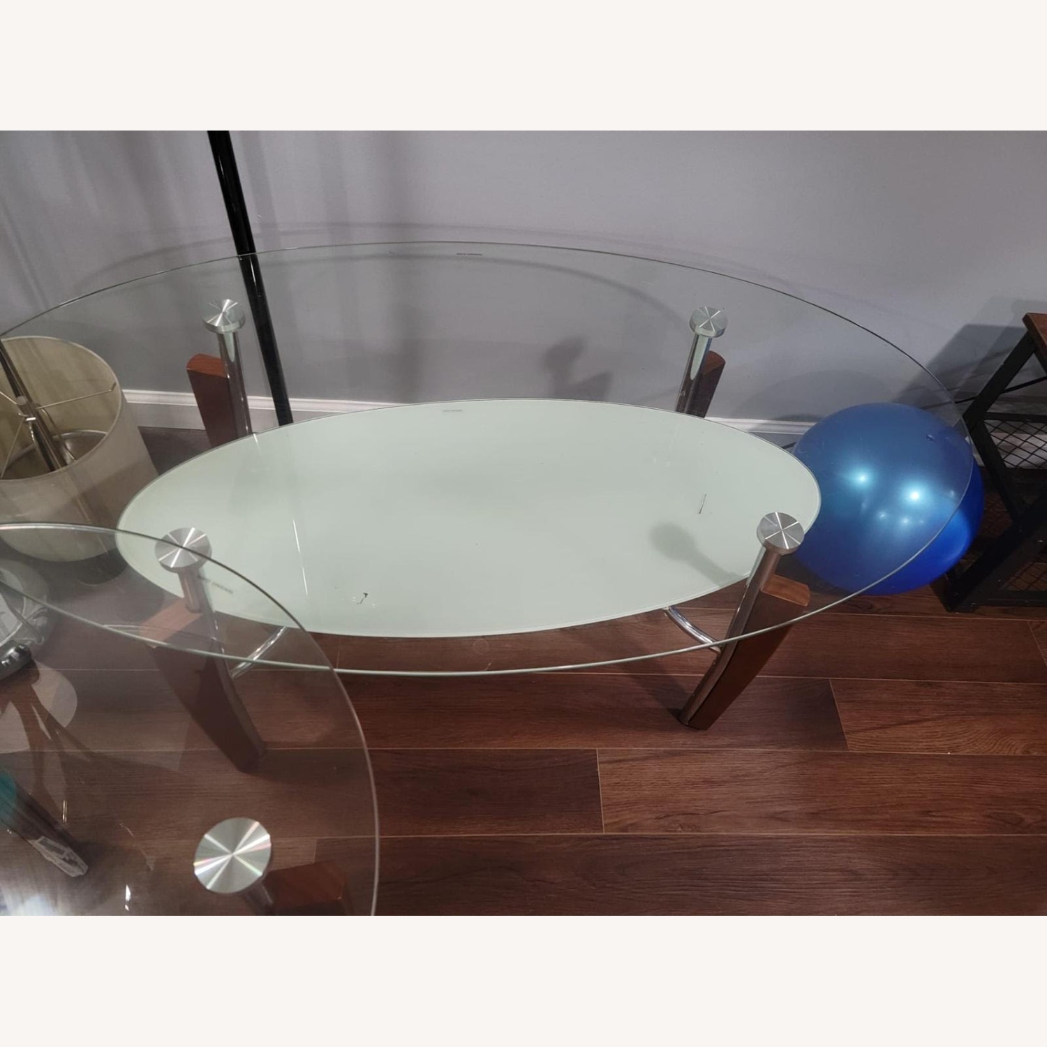 Ashley Glass Coffee Table - image-4