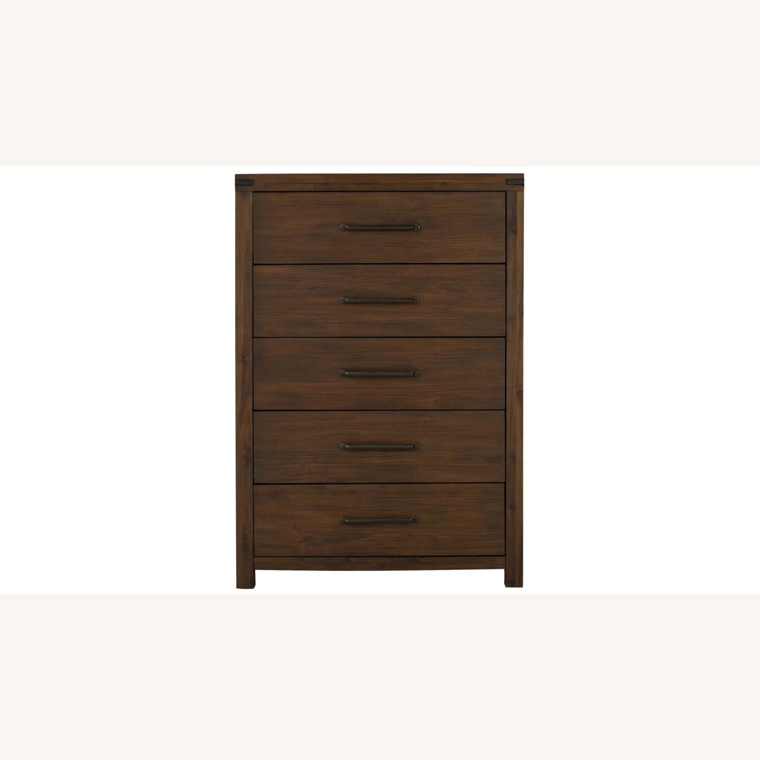 Raymour & Flanigan Dark Brown Wood Dresser - image-7