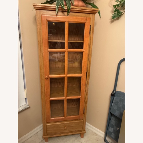 Used Natural Wood Bookcase for sale on AptDeco