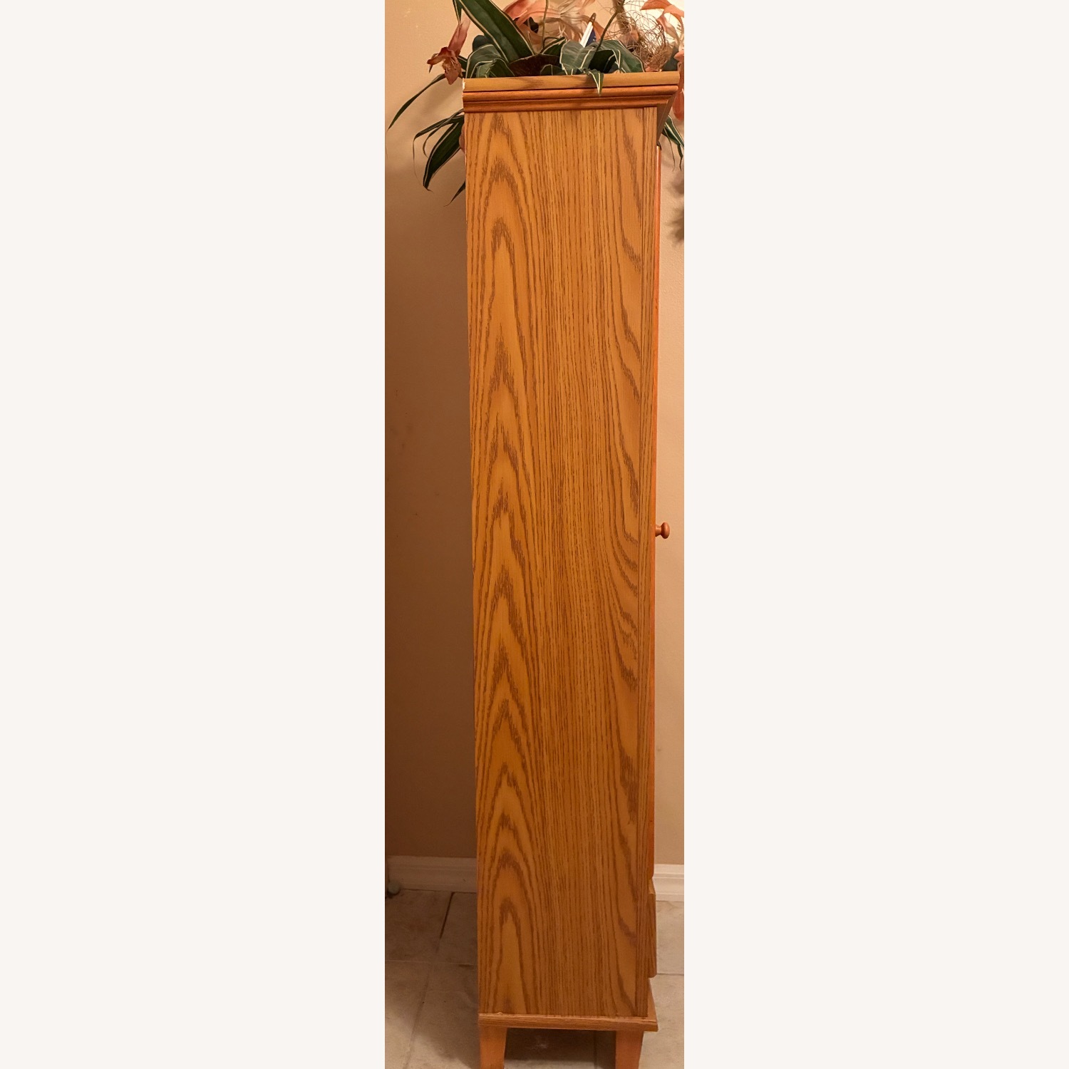 Natural Wood Bookcase - image-2
