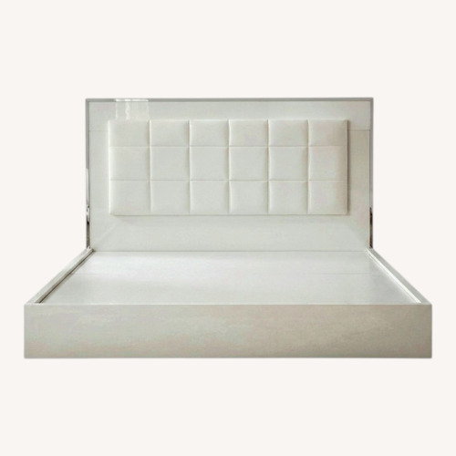 Used J&M Furniture Queen Storage Bed for sale on AptDeco