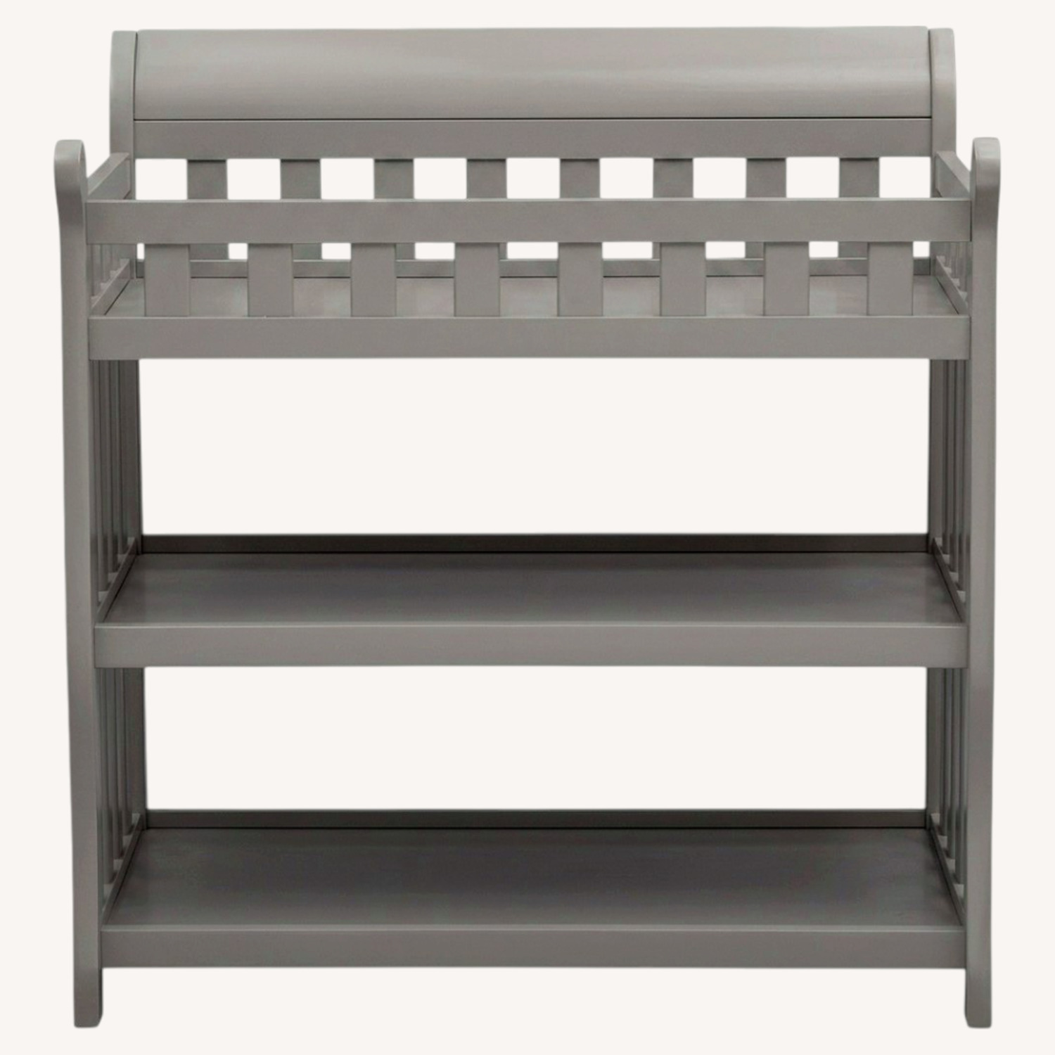 Walmart Light Gray Changing Table - image-5