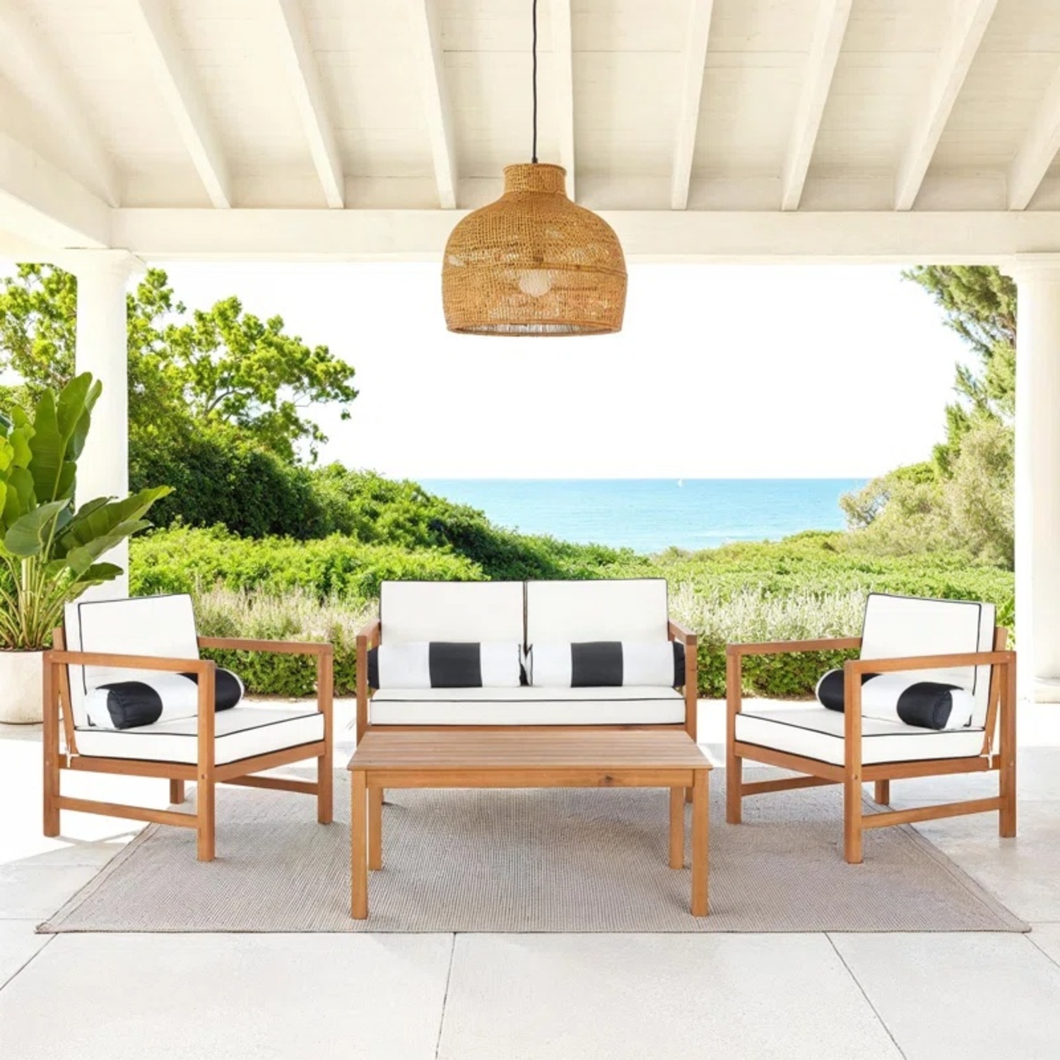 Wayfair Wood Patio Furniture - image-4