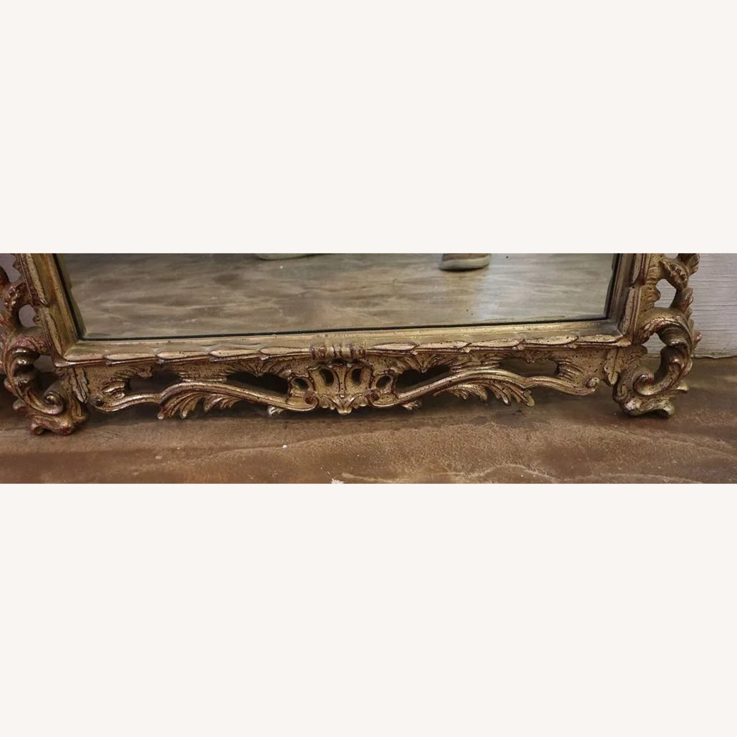 Ornately Carved Vintage Turner French Style Mirror - image-3