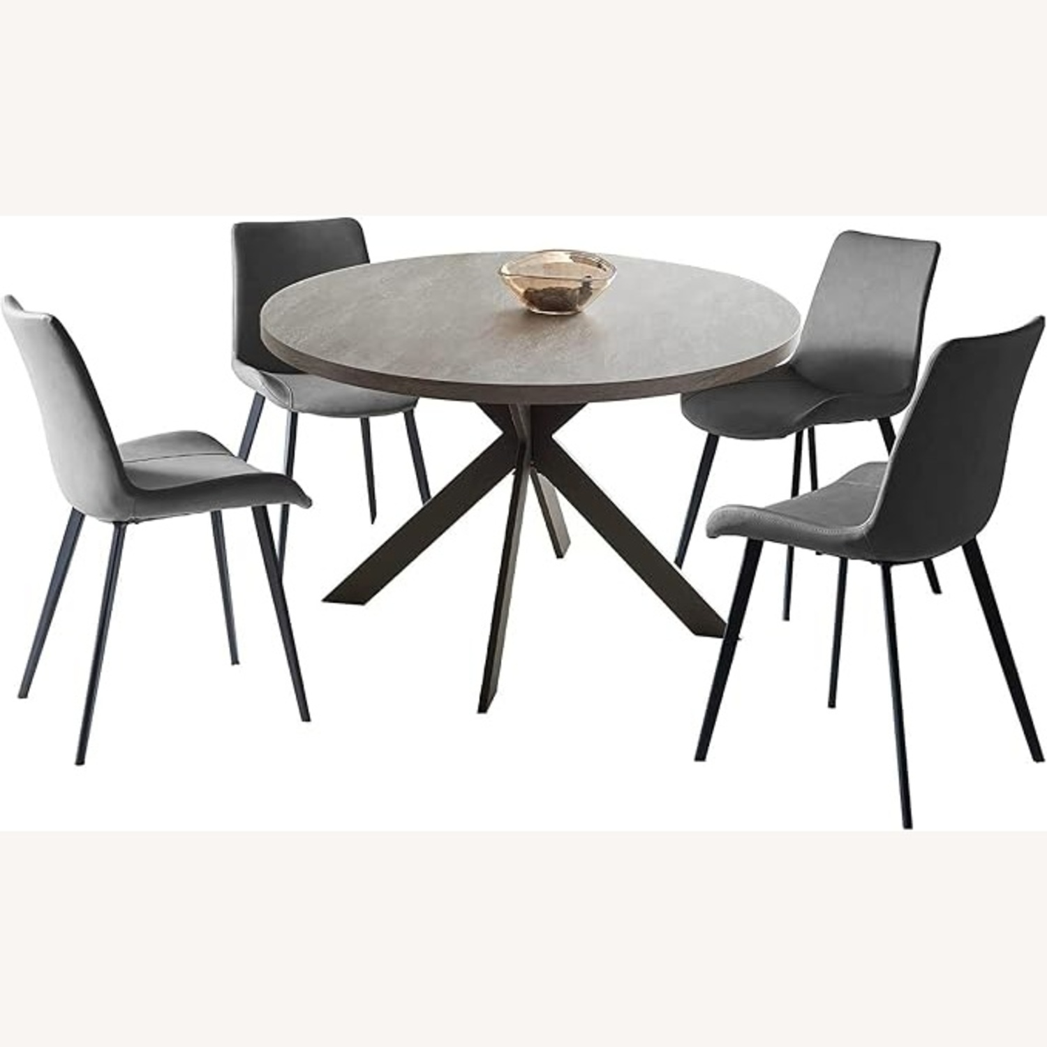 Zerifevni Round Dining Table Set - image-4