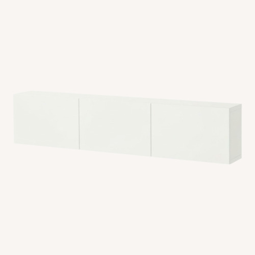 Used IKEA Besta White Wall Unit for sale on AptDeco