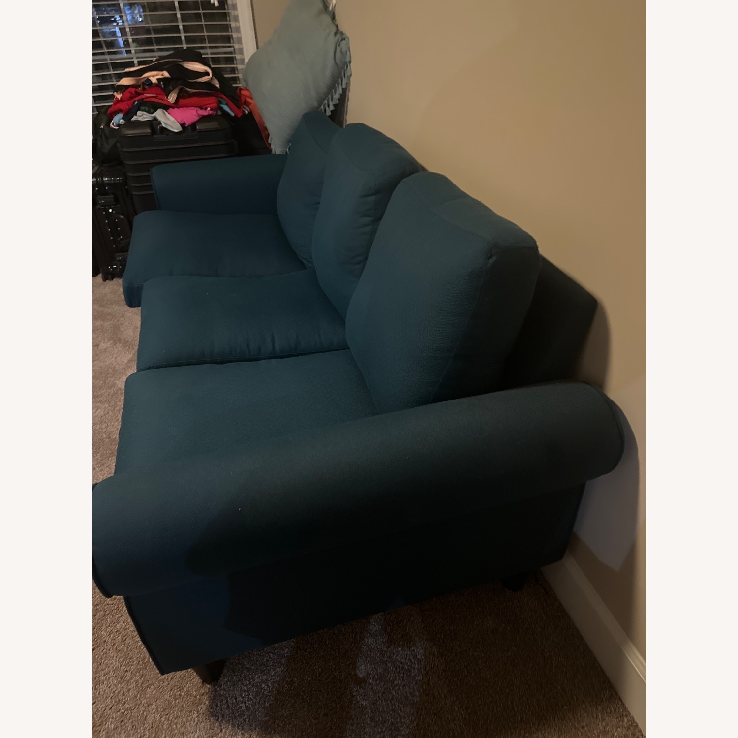 IKEA Gammalbyn Dark Gray Fabric 3+ Seater Sofa - image-3