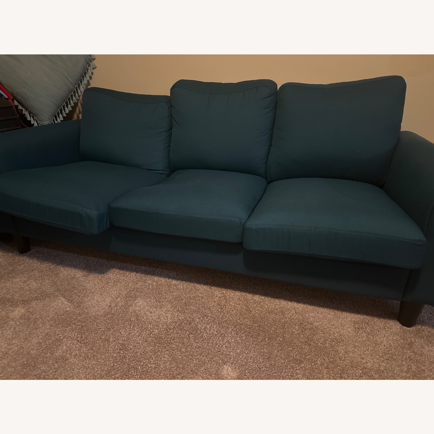 IKEA Gammalbyn Dark Gray Fabric 3+ Seater Sofa - image-2