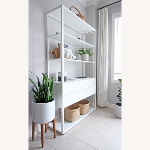 Used IKEA Fjaelkinge Shelf Unit Drawers for sale on AptDeco