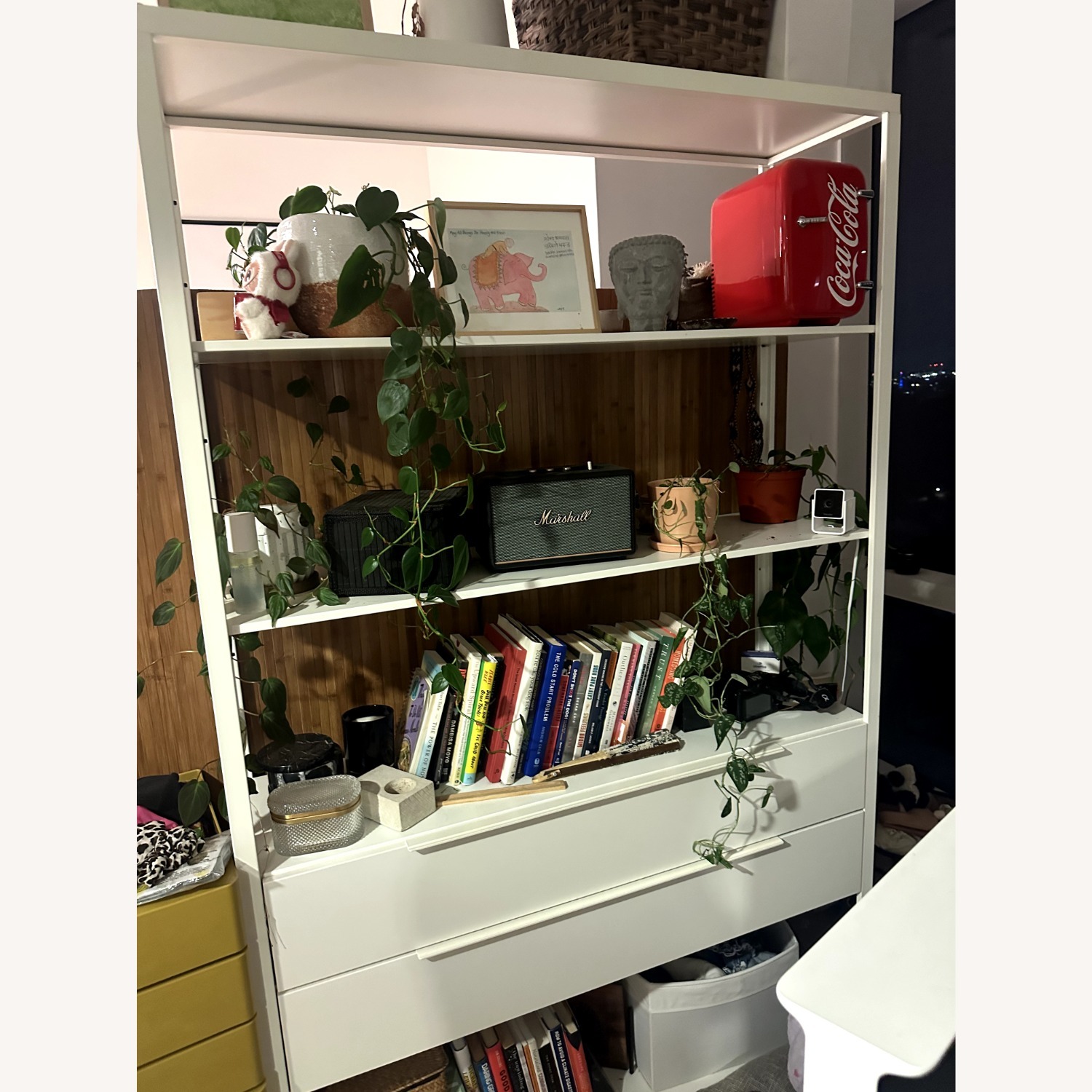 IKEA Fjaelkinge Shelf Unit Drawers - image-5