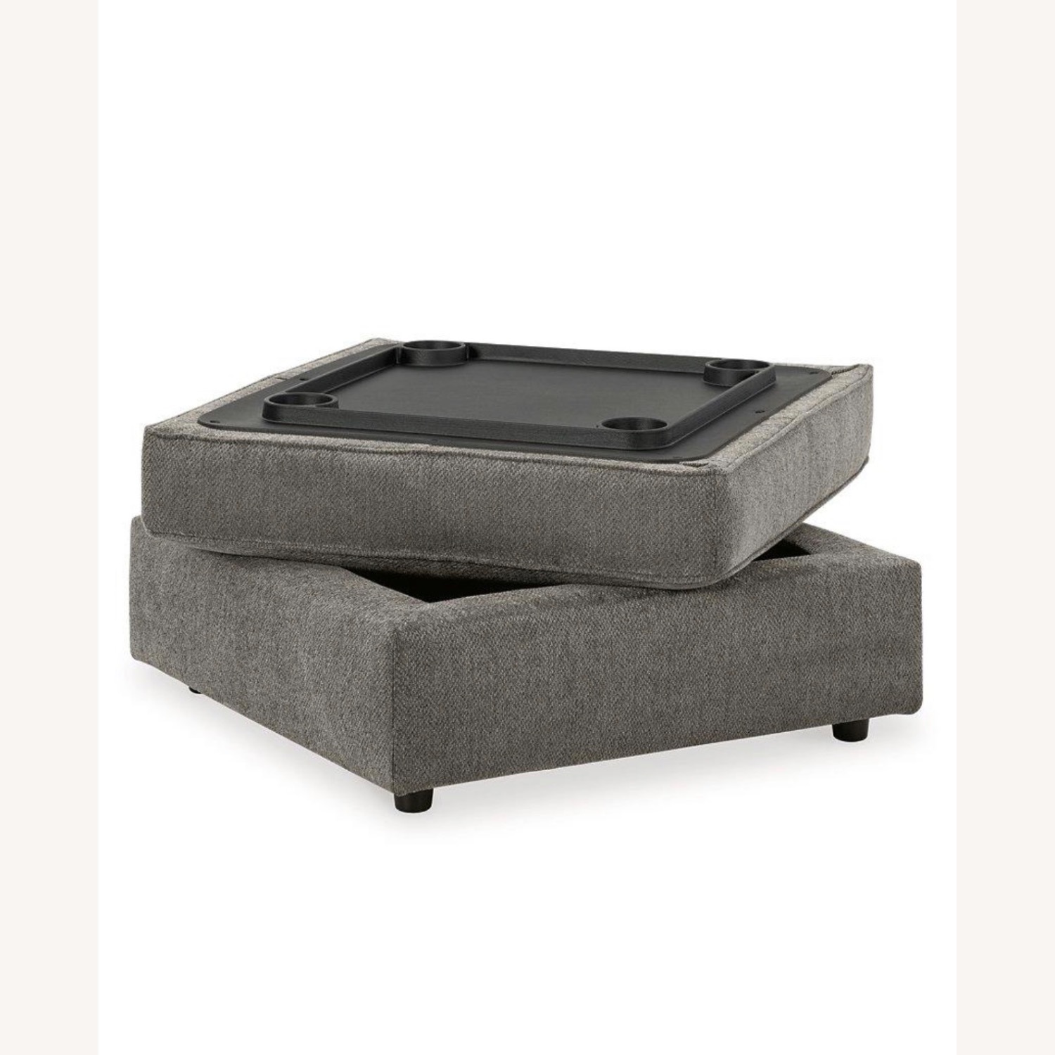 Light Gray Fabric 2 Piece Sectional - image-9
