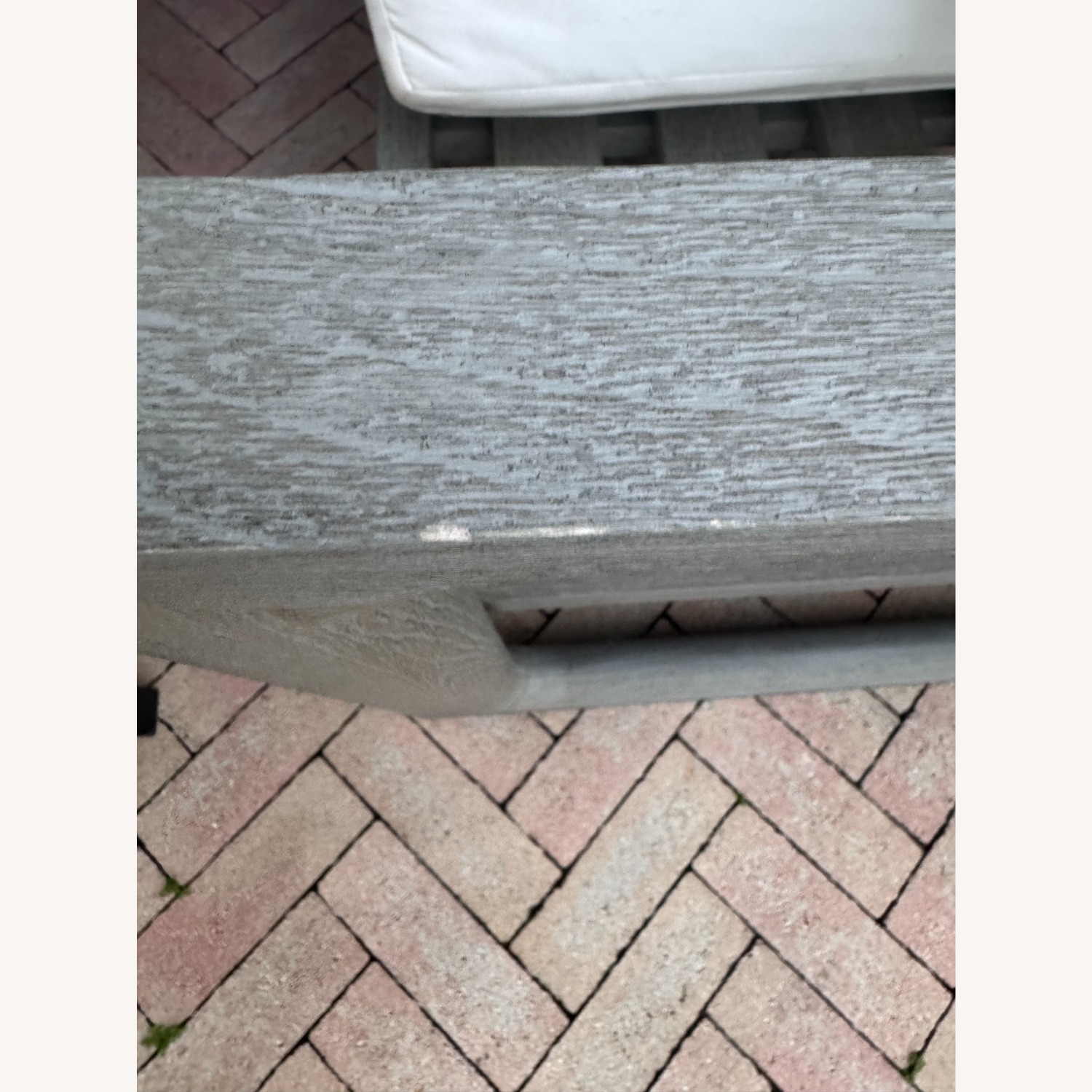 Restoration Hardware Mesa Natural Wood Patio Furniture - image-4