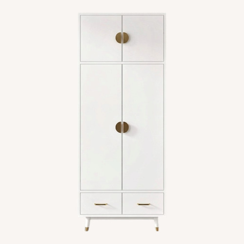 Used Wayfair White Armoire for sale on AptDeco