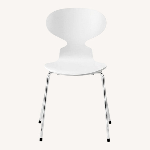 Used Pottery Barn White Ant Chairs for sale on AptDeco