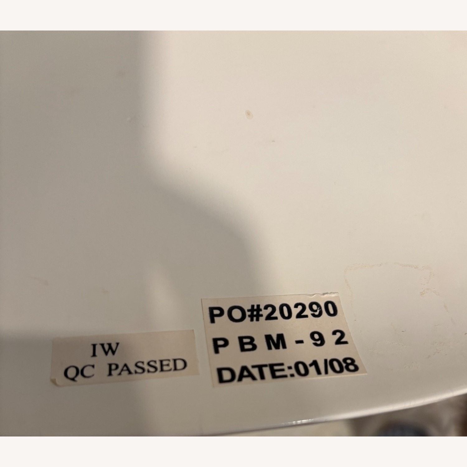 Pottery Barn White Ant Chairs - image-6