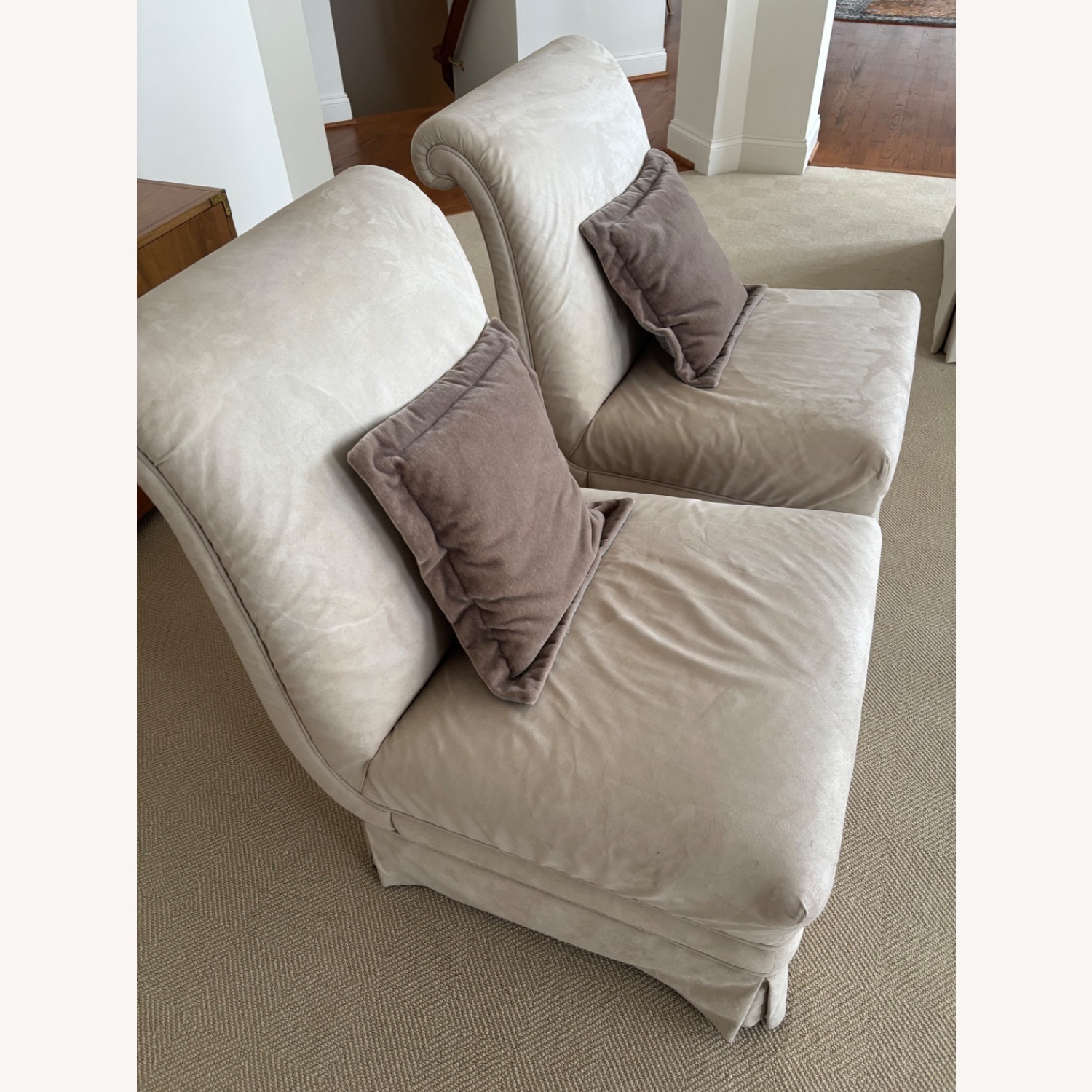 Vintage/Antique  Natural Accent Chairs - image-2