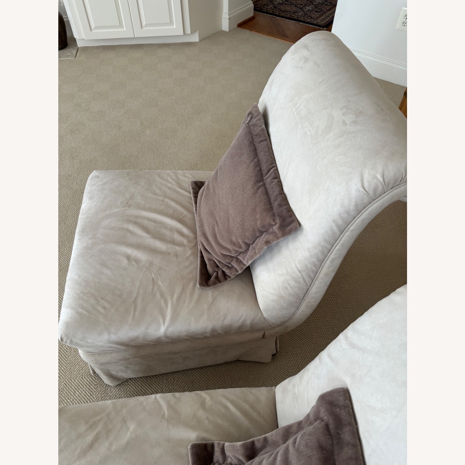 Vintage/Antique  Natural Accent Chairs - image-4