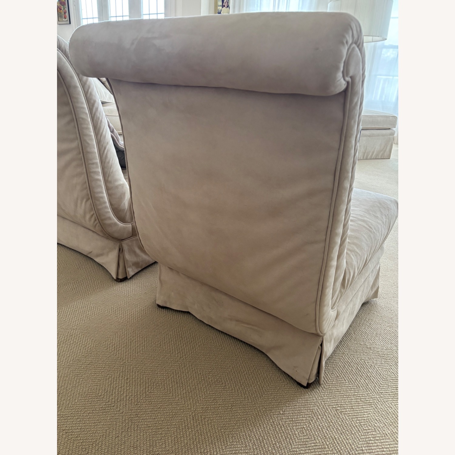 Vintage/Antique  Natural Accent Chairs - image-3