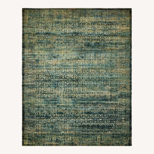 Used West Elm Azura Rug, Indigo Blue Area Rug 5' x 8' for sale on AptDeco