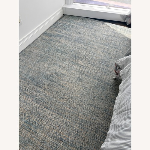Used West Elm Azura Rug, Indigo Blue Area Rug 5' x 8' for sale on AptDeco