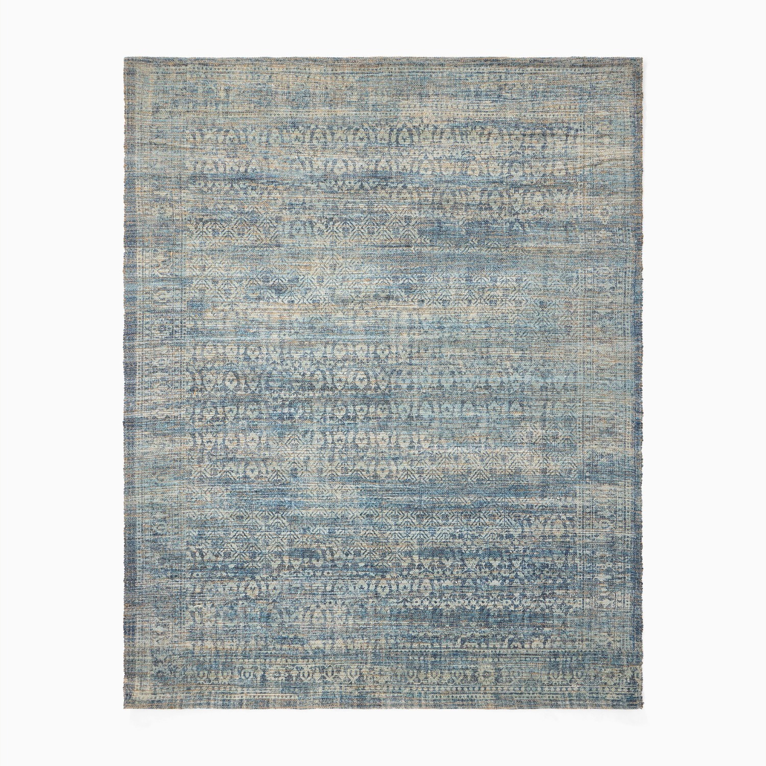 West Elm Azura Rug, Indigo Blue Area Rug 5' x 8' - image-4