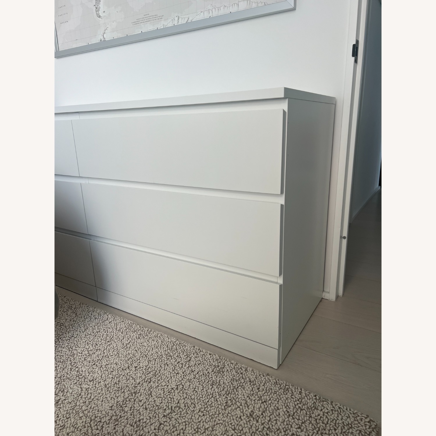 IKEA Malm White Chest - image-1