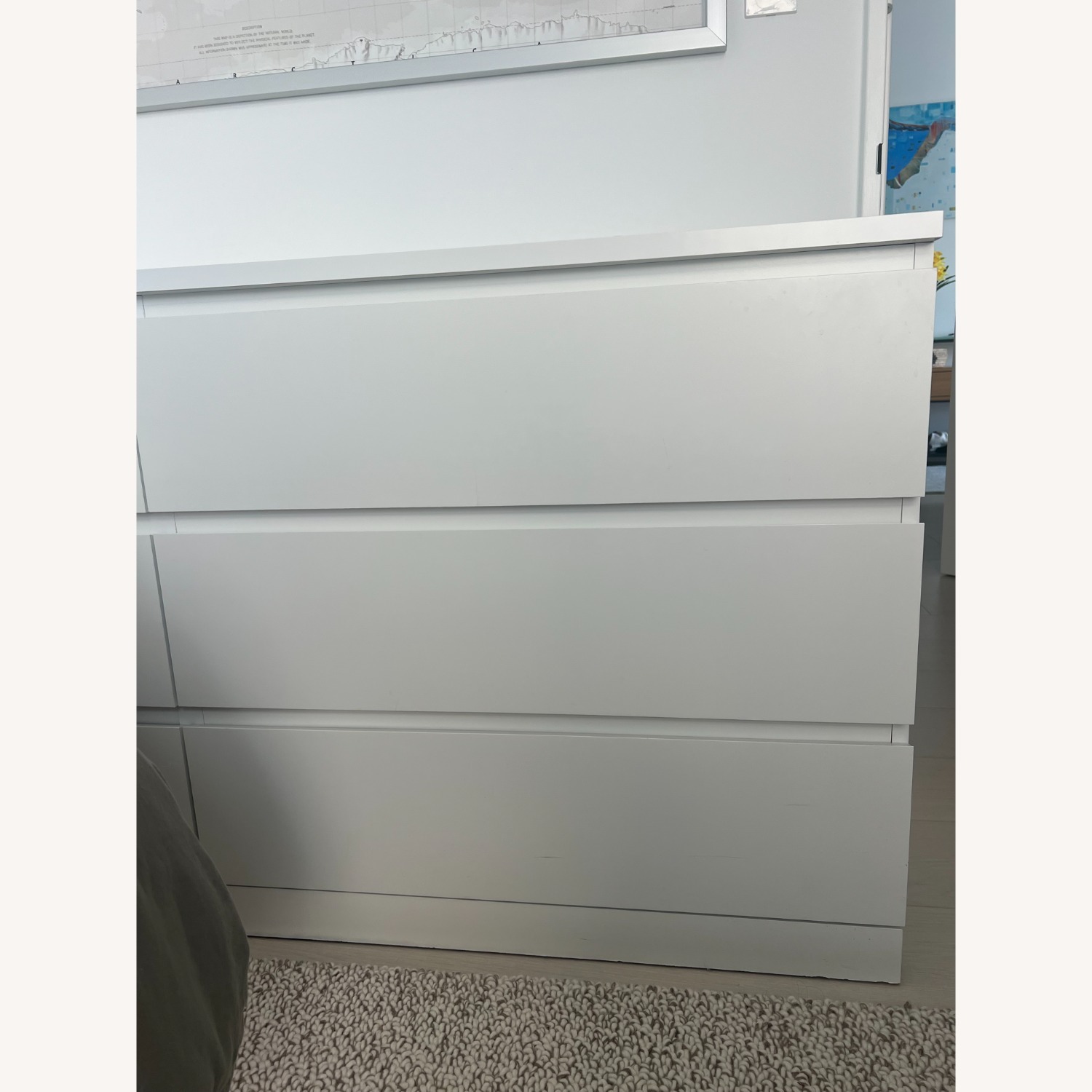 IKEA Malm White Chest - image-2
