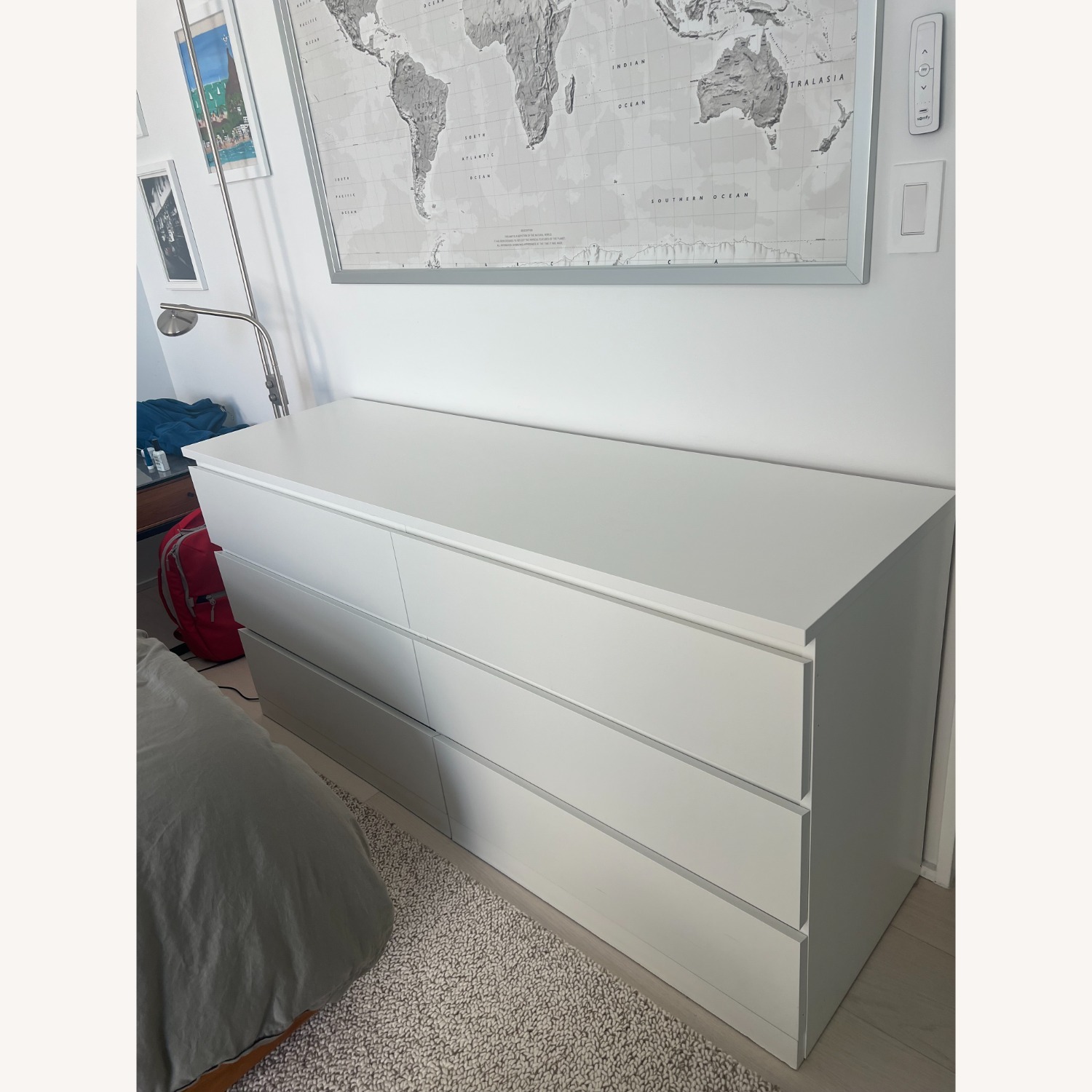 IKEA Malm White Chest - image-8