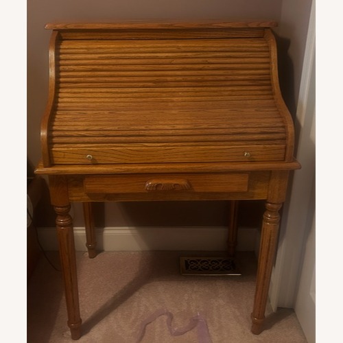 Used Classic Design Roll Up Desk for sale on AptDeco