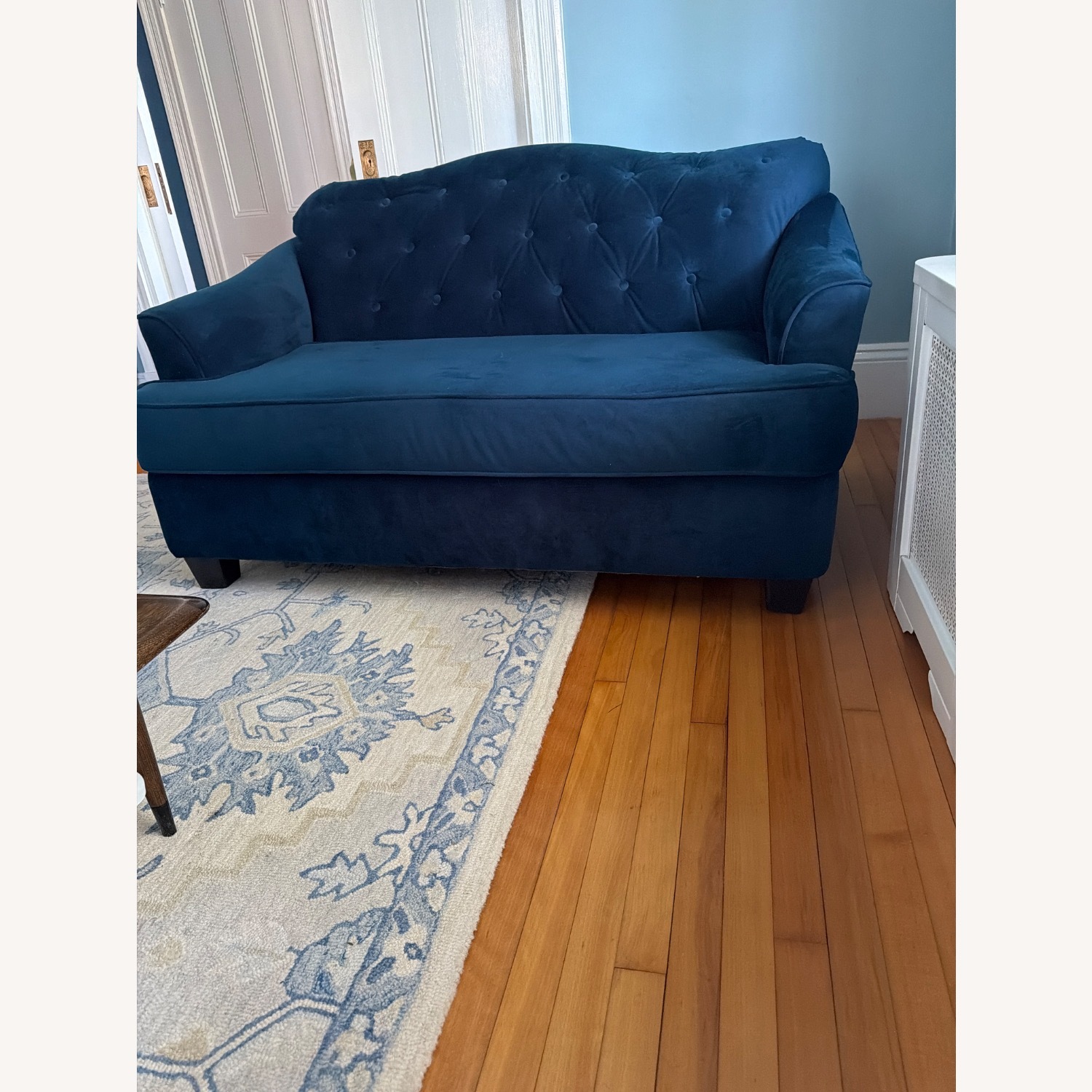 Blue Loveseat - image-3