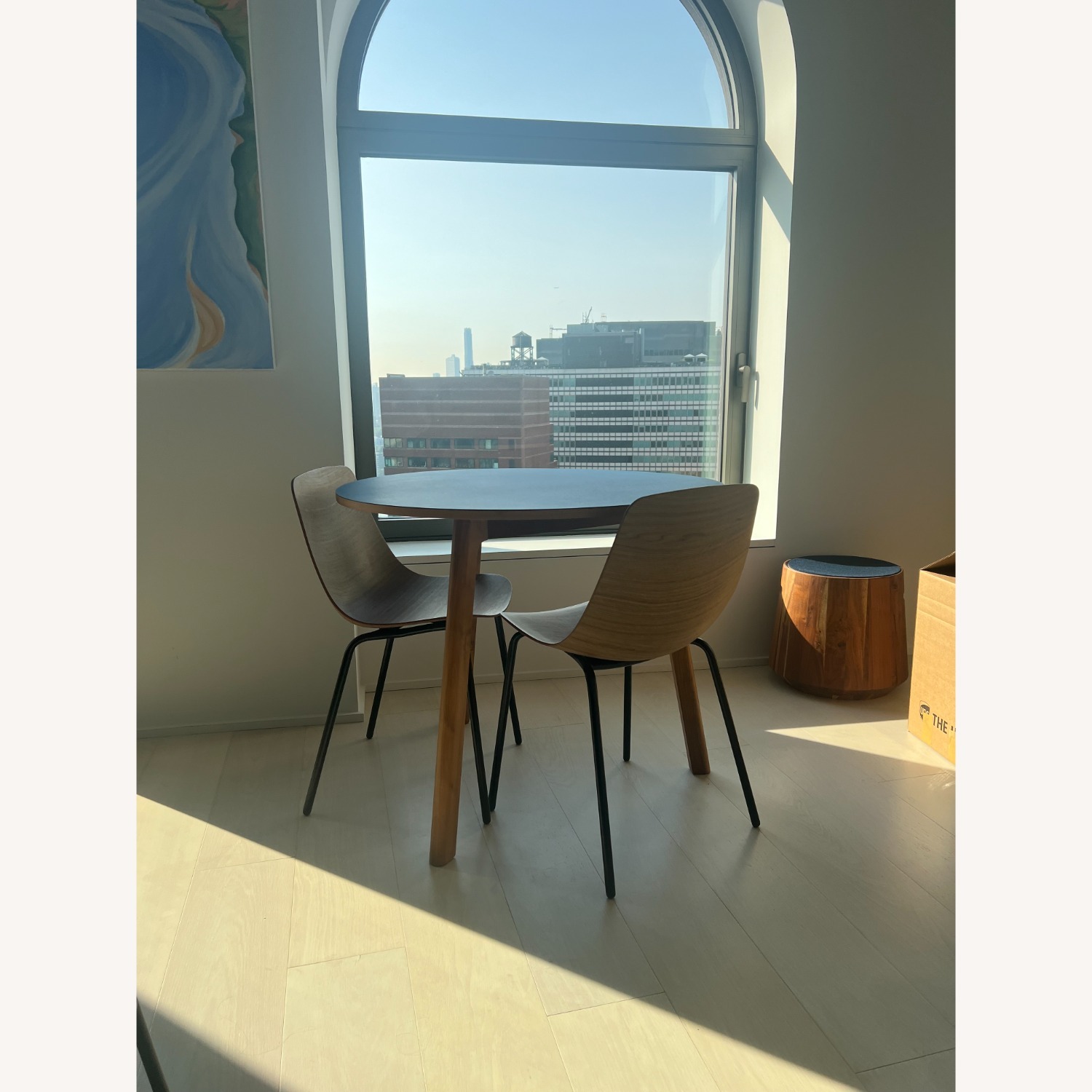 Blue Dot Natural Wood Dining Table - image-5