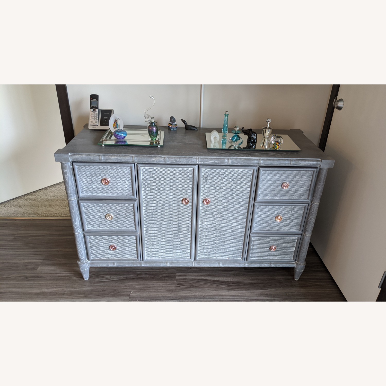 Bungalow 5 Fairfax Light Gray Wood Sideboard - image-1