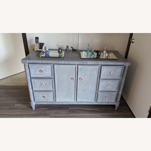 Used Bungalow 5 Fairfax Light Gray Wood Sideboard for sale on AptDeco