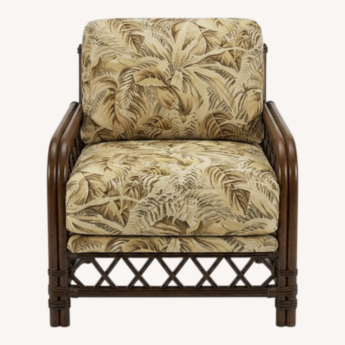 Used Vintage/Antique Dark Brown Accent Chair for sale on AptDeco