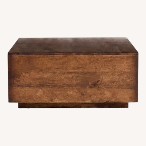 Used Pottery Barn Parkview Reclaimed Wood Coffee Table for sale on AptDeco