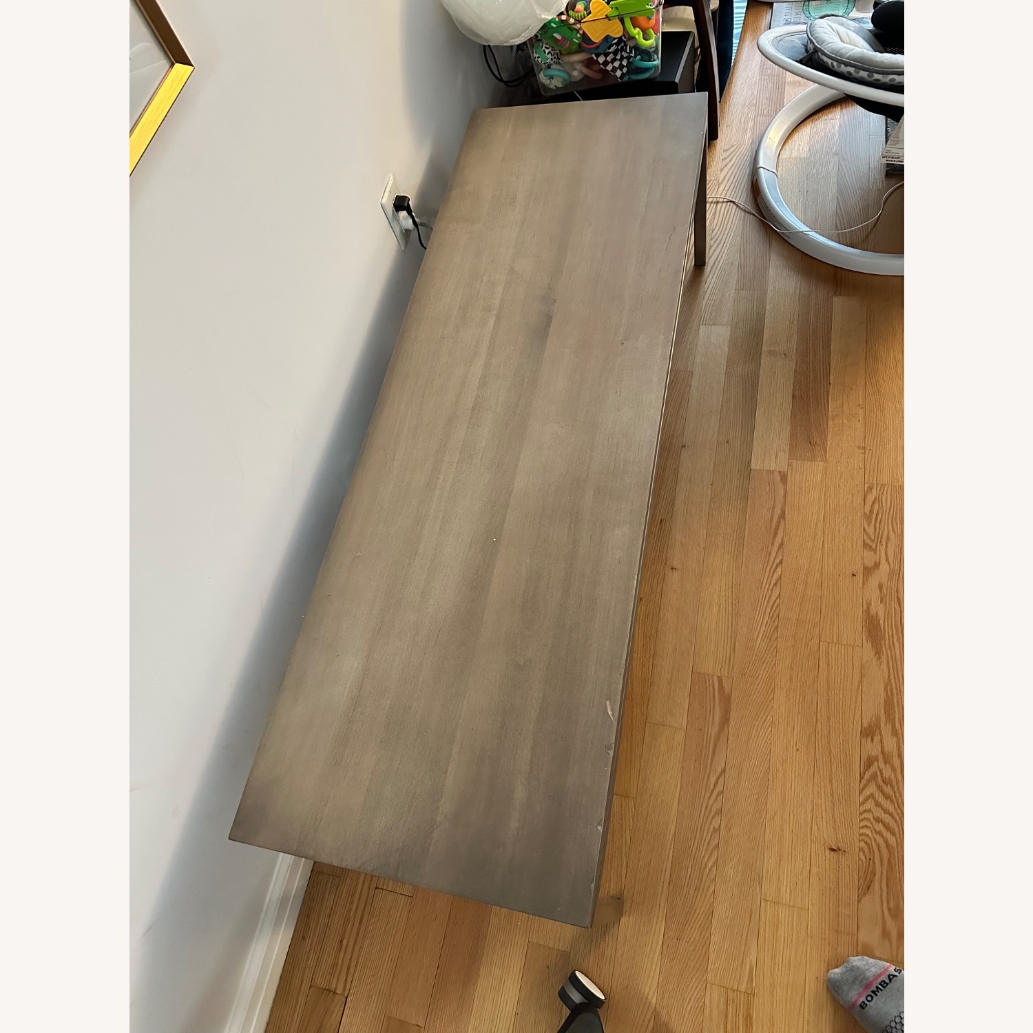 Room & Board Parsons Dark Gray Wood Coffee Table - image-2